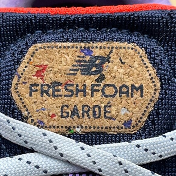 New Balance Women's Navy Blue & Purple Mesh Fresh Foam Garoé Running Shoes Sz 9 - Picture 6 of 8